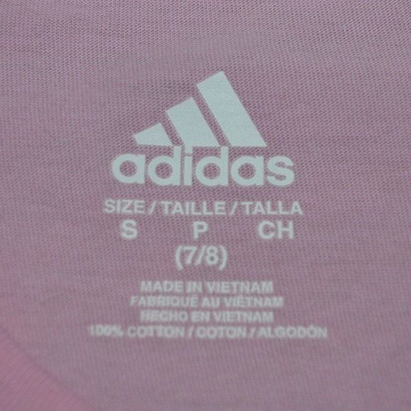 Youth girls Adidas shirts and shorts set, size S 7/8 - Picture 12 of 16
